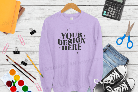 Back to School Gildan 18000 Mockup 0135: Elevating Your Design Game with Professional Mockups