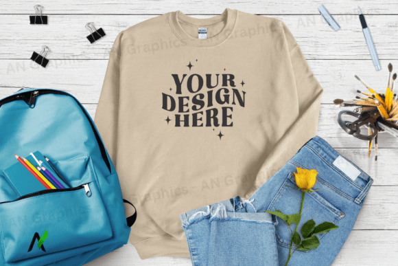Back to School Gildan 18000 Mockup 0184: A Versatile Tool for Designers and Creators