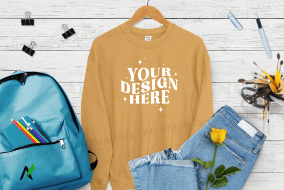 Back to School Gildan 18000 Mockup - 095: A Powerful Tool for Designers and Creators