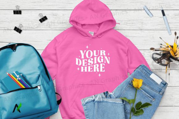 Back to School Gildan 18500 Mockup - 001: A Versatile Tool for Designers and Creators