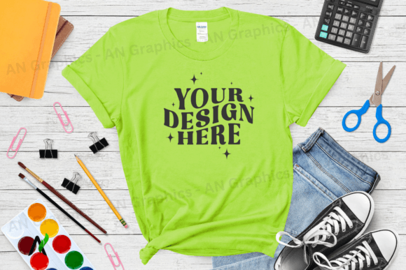Back to School Gildan 5000 Mockup - 0118: A Versatile Tool for Designers and Creators