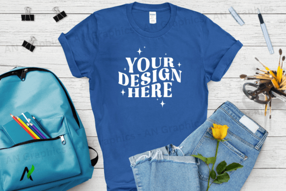 Back to School Gildan 5000 Mockup - 0193
