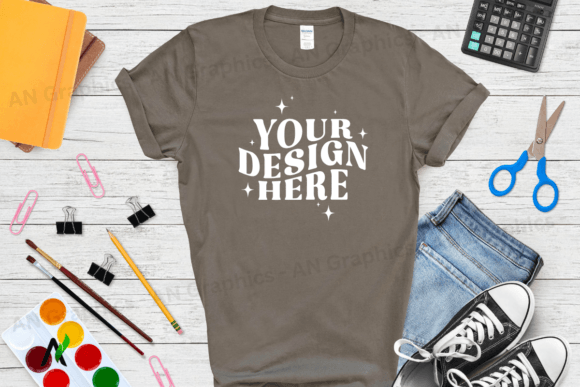 Back to School Gildan 5000 Mockup - 0221: A Versatile Tool for Designers