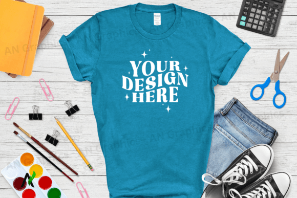 Back to School Gildan 5000 Mockup - 0241