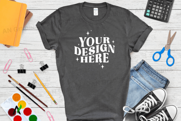 Back to School Gildan 5000 Mockup - 0277: A Versatile Tool for Designers