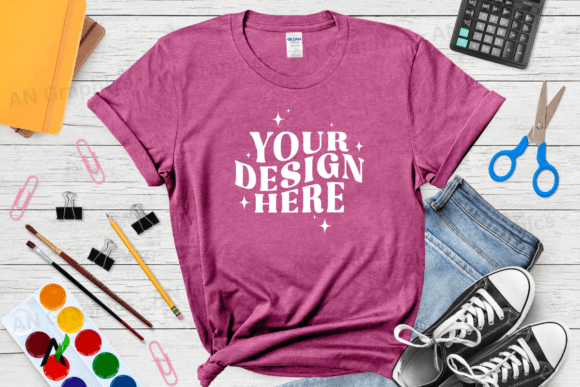 Back to School Gildan 64000 Mockup - 080: A Versatile Tool for Designers and Creators