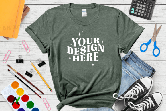 Back to School Gildan 64000 Mockup - 084: A Versatile Tool for Designers and Creators