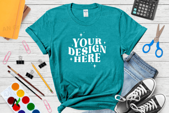 Back to School Gildan 64000 Mockup - 085: A Versatile Tool for Designers and Merchants