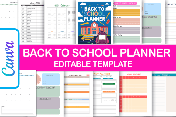 Back to School Planner 2025: Your Key to a Productive Academic Year
