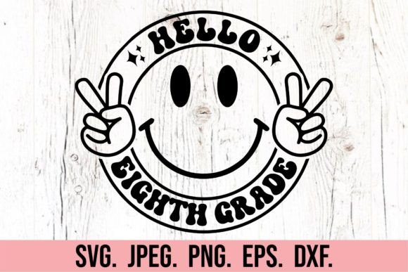 Back to School SVG for 8th Grade