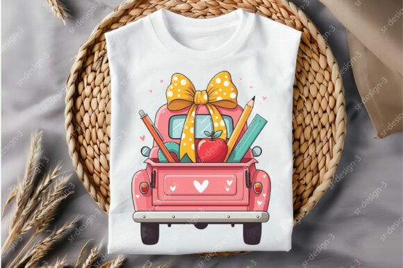 Back to School Truck PNG: A Creative Resource for Designers