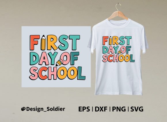 Back to School Typography SVG