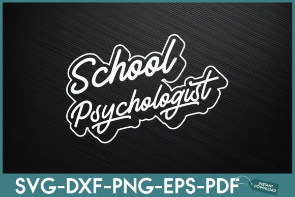 Back to School with School Psychologist SVG Design