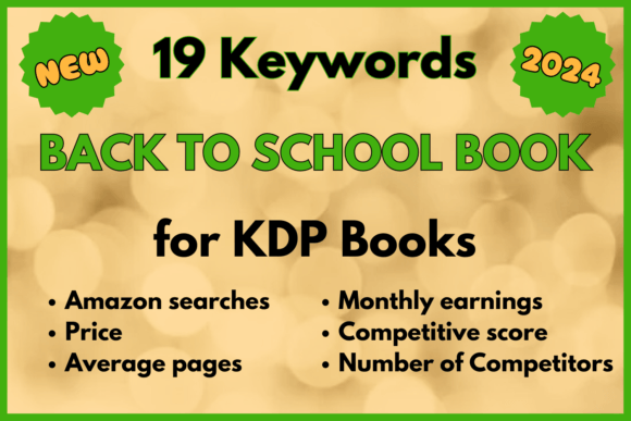 Mastering Back to School Book KDP Keywords for Success on Amazon