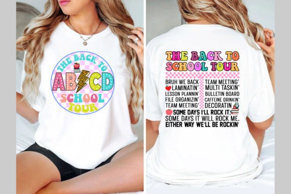 The Back to School Tour T-shirt: A Versatile Digital Asset for Creative Projects